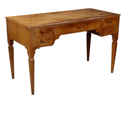 Bureau Directoire Ancien Noyer Peuplier XVIIIe Siècle