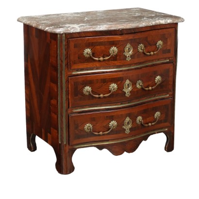 Commode Ancienne Peuplier Sapin France XIXe Siècle