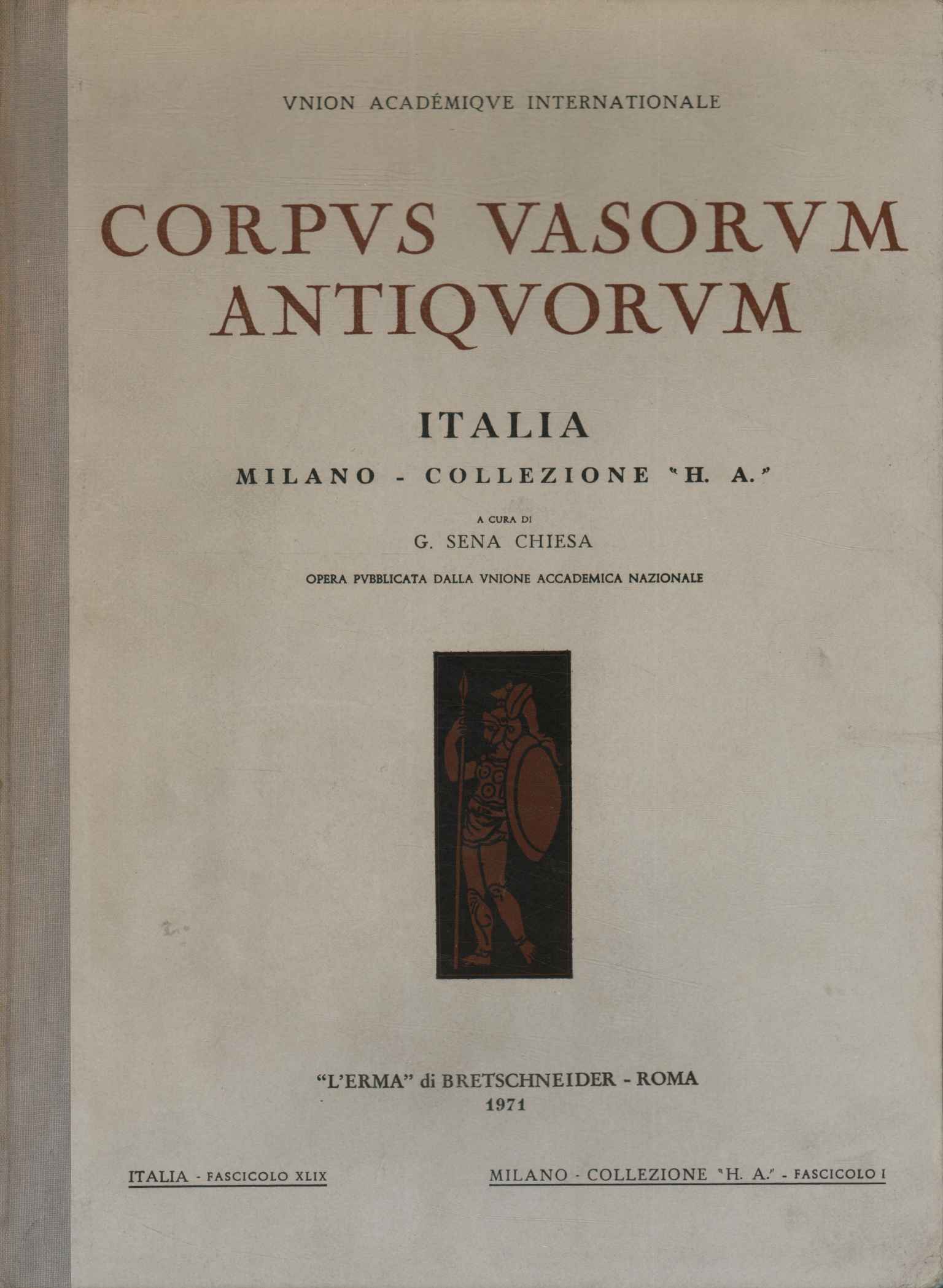 Corpus vasorum antiquorum Italie (Fascicol