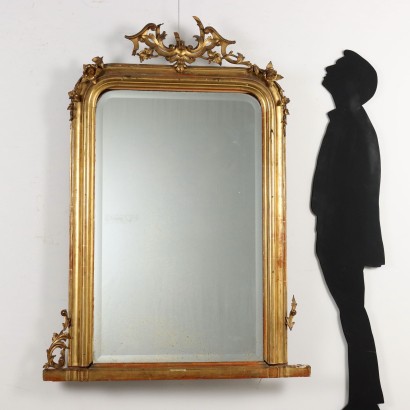 Miroir, Miroir en Bois Doré