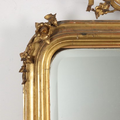 Miroir, Miroir en Bois Doré