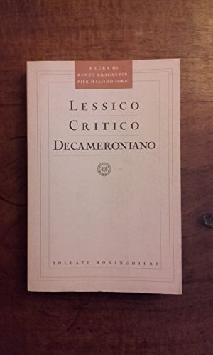 Lessico critico decameroniano