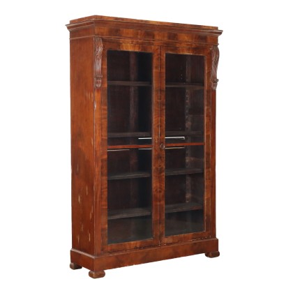 Bookcase with Display Cabinet