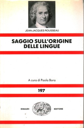 Saggio sull'origine delle lingue