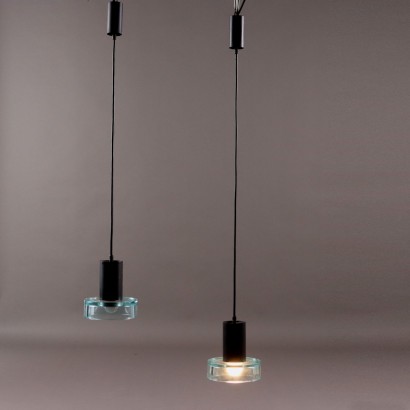 Pair of 60's Lamps, Flavio Poli, Flavio Poli, Flavio Poli, Flavio Poli, Flavio Poli