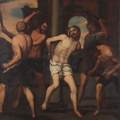 Peinture La Flagellation du Christ