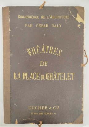 Die Theater des Place du Chatelet. %, Zeitgenössische Architektur. Die Theater von