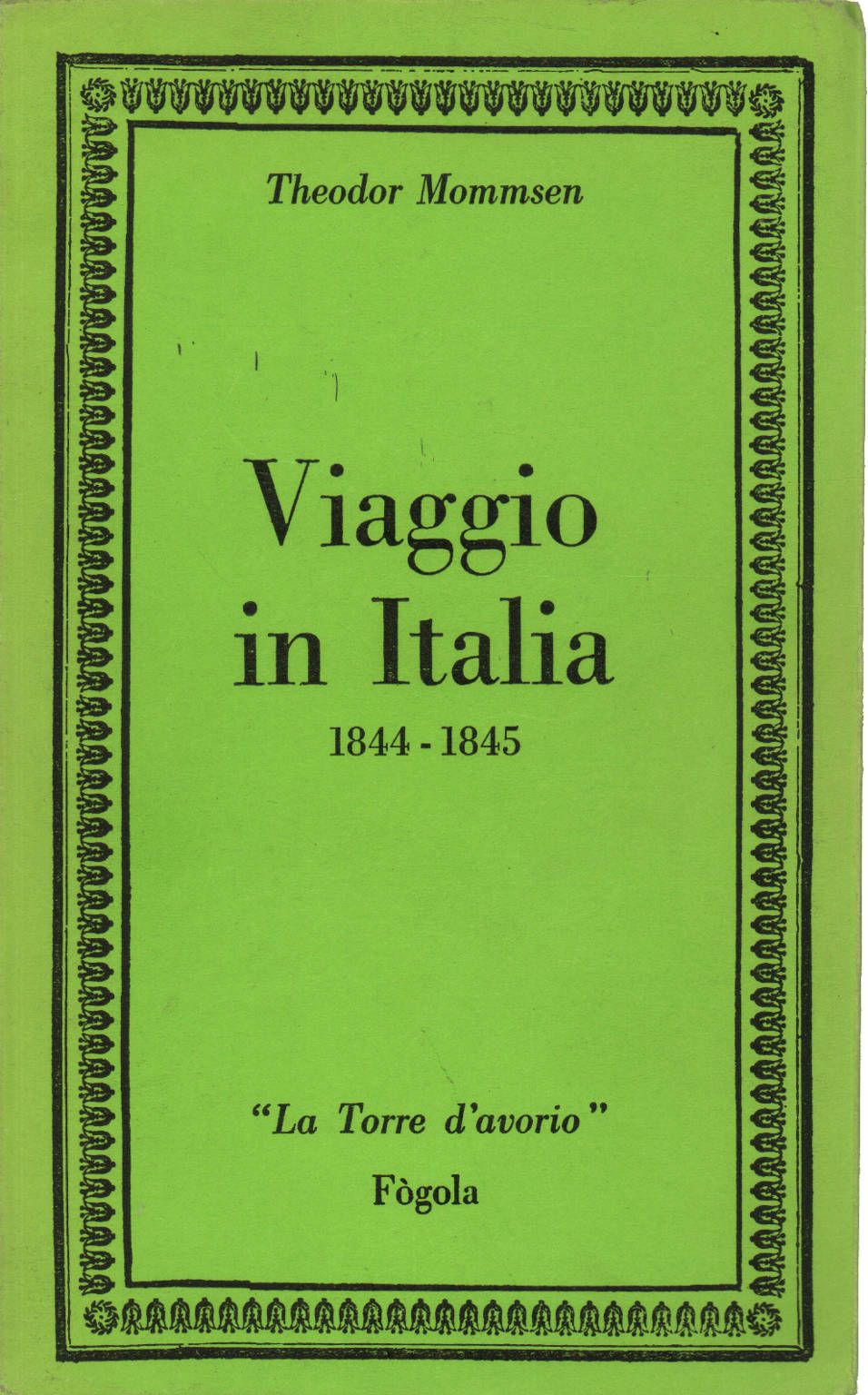 Voyage en Italie 1844-1845