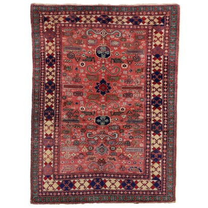 Antiker Shirvan Teppich Baumwolle Wolle Russland 170 x 125 cm