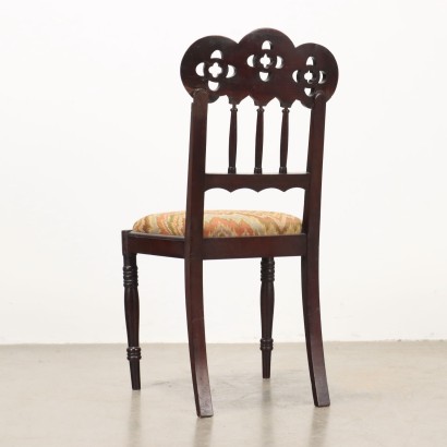 Group of 4 Chairs,Group of 4 Chairs,Group of Four Neo-Gothic Chairs