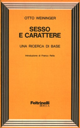 Sesso e carattere