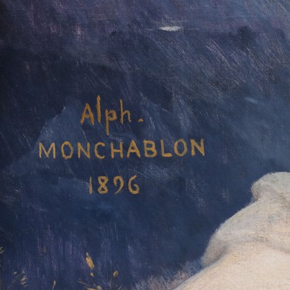 Peinture d'Alphonse Monchablon,Portrait de femme,Alphonse Monchablon,Alphonse Monchablon,Alphonse Monchablon,Alphonse Monchablon,Alphonse Monchablon,Alphonse Monchablon,Alphonse Monchablon