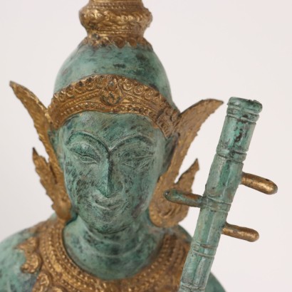 Scultura Thailandese in Bronzo