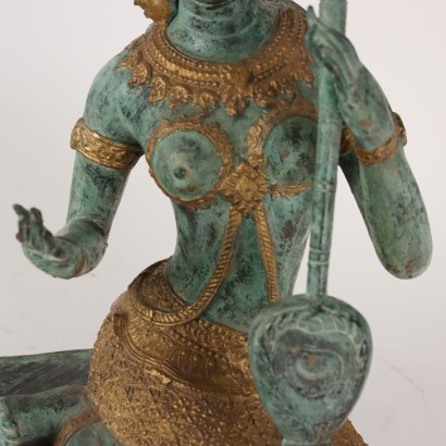 Scultura Thailandese in Bronzo