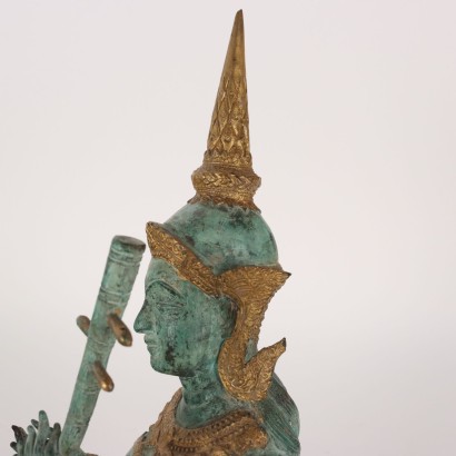 Thailändische Bronzeskulptur