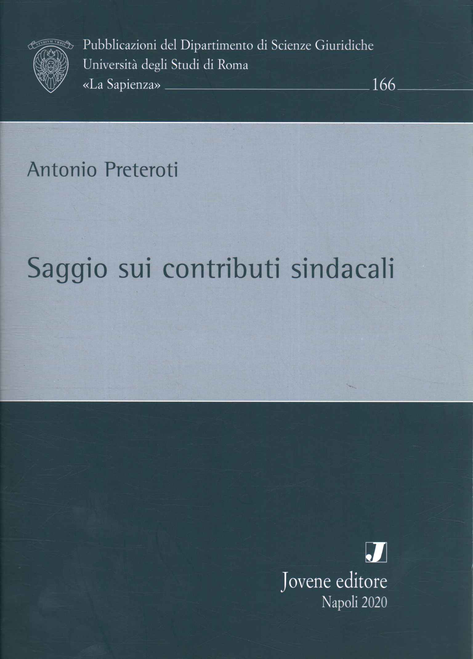 Saggio sui contributi sindacali