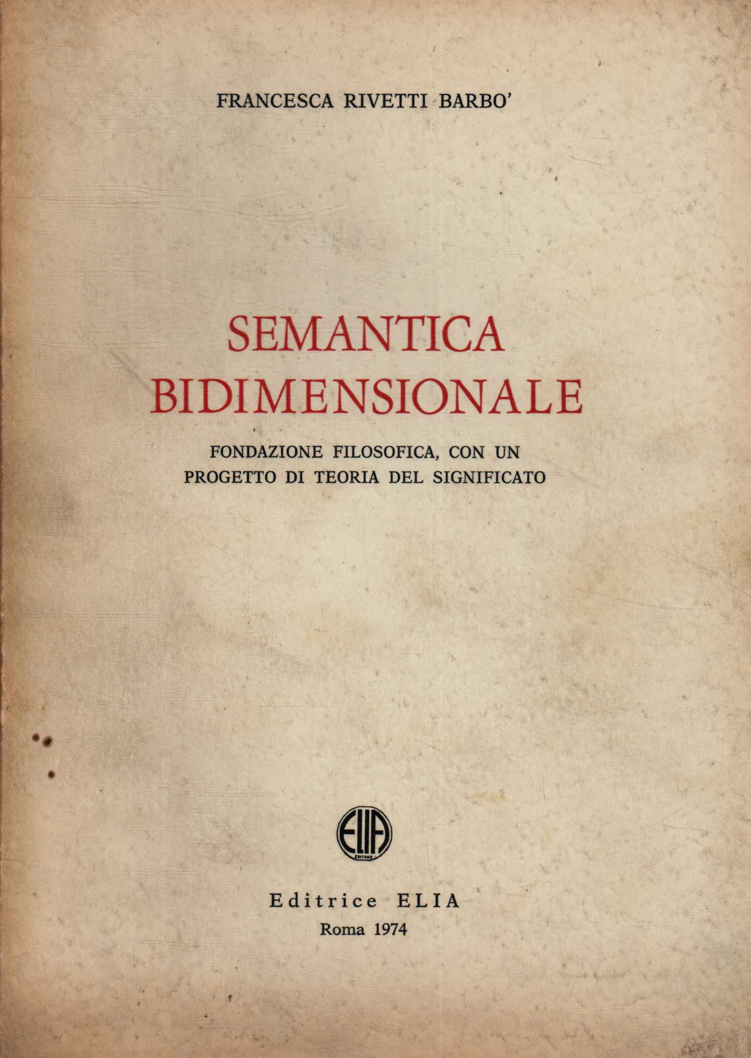 Sémantique bidimensionnelle