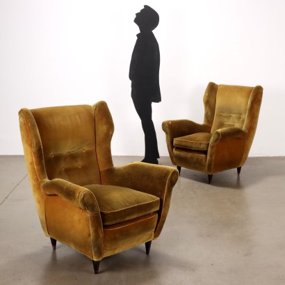 Bergere Armchairs 50s