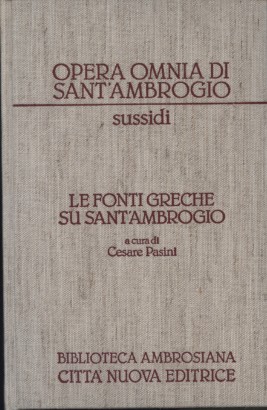 Le fonti greche su Sant'Ambrogio