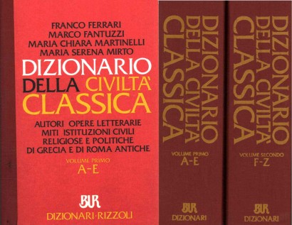 Dizionario della civiltà classica (2 Volumi)