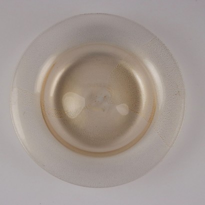 Set of Three Murano Glass Plates