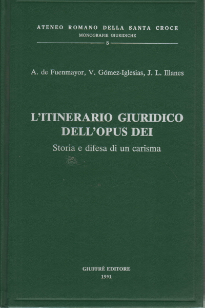 L'itinerario giuridico dell0apostro