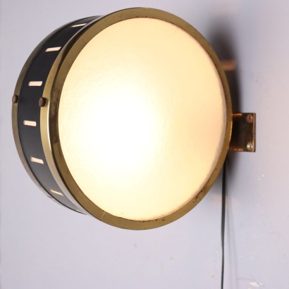 Runde Wandlampe aus den 60ern