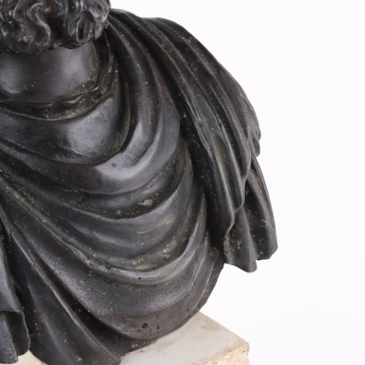 Busto del emperador romano Marco Aurelio en