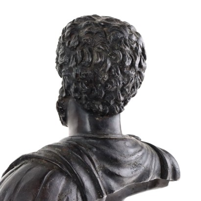 Busto del emperador romano Marco Aurelio en