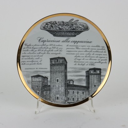 Serie de Platos Recetas Especialidades,Piero Fornasetti,Piero Fornasetti,Piero Fornasetti,Piero Fornasetti,Piero Fornasetti