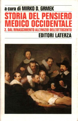 Storia del pensiero medico occidentale