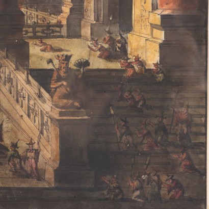 Painting by Antonio Basoli attributed to,Interior of the temple of the god Brama,Antonio Basoli,Painting by Antonio Basoli attributed to,Antonio Basoli,Antonio Basoli,Antonio Basoli,Antonio Basoli,Antonio Basoli