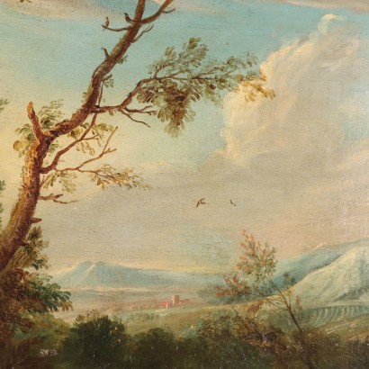 Painting Landscape with Figures and Herds