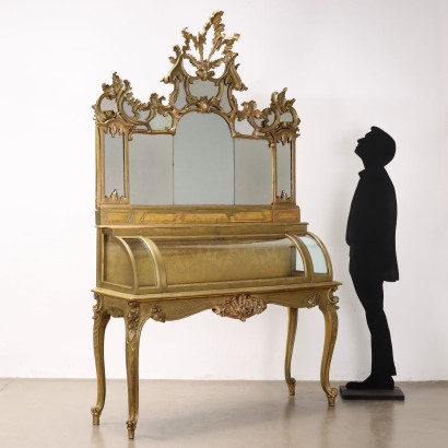 Vitrine avec miroir