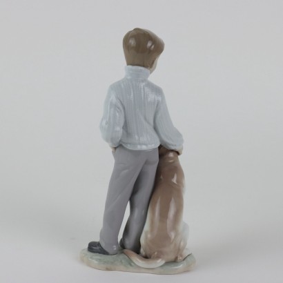 Boy with Dog Lladro Manufactory