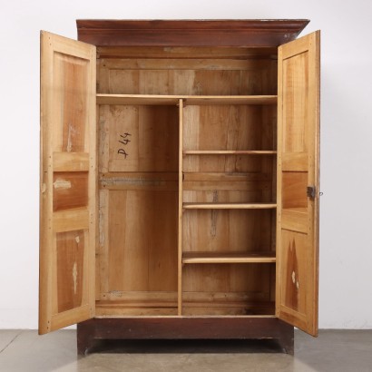 Armoire, Armoire en peuplier, Armoire en peuplier, Fin du XIXe siècle