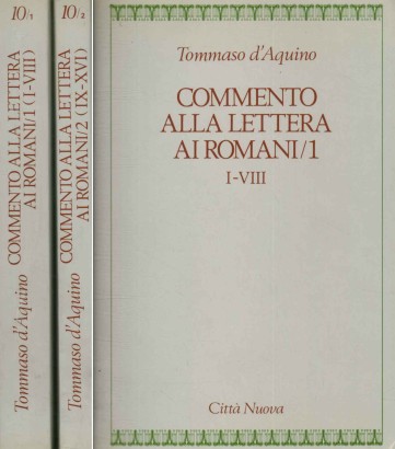 Commento alla lettera ai romani (2 Volumi)