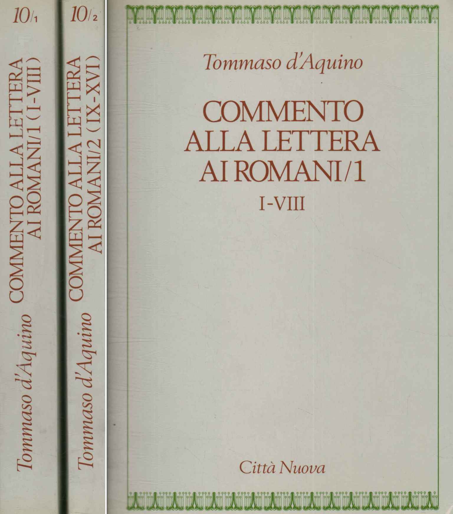 Commento alla lettera ai romani (2 Vol