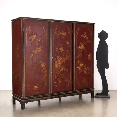 Kleiderschrank, Kleiderschrank im Chinoiserie-Stil