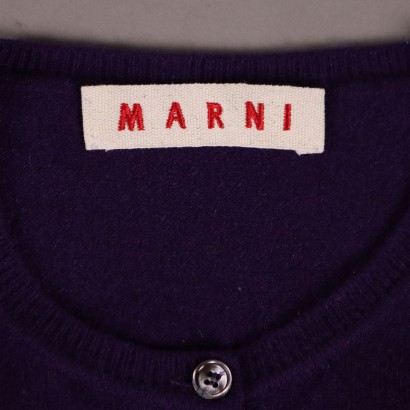 Marni Cardigan Viola in Cashmere