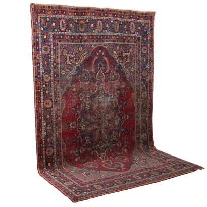 Tapis Ancien Asiatique Coton Laine Noeud Gros 500 x 300 cm