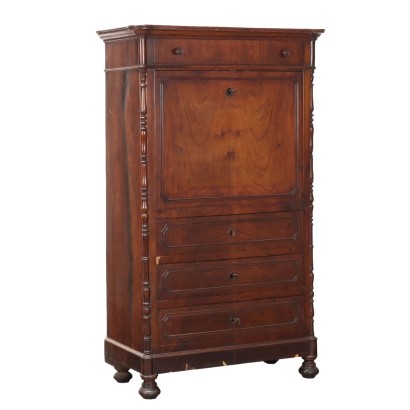 Antique Sécrétaire Louis Philippe Mahogany XIX Century