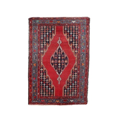 Tapis Mazlagan Laine Coton Perse Années 60-70