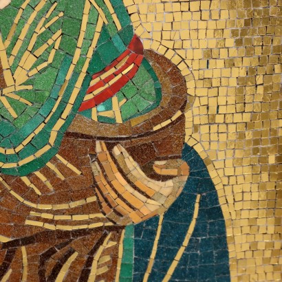 Mosaik Madonna mit Kind