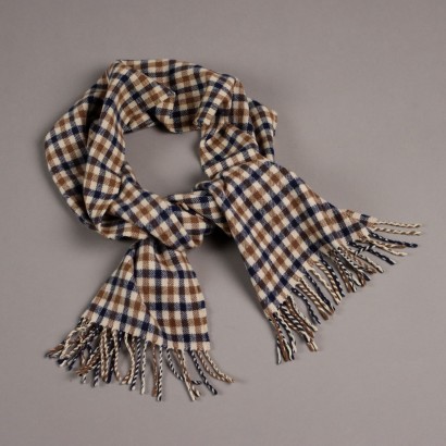 Aquascutum Scarf Cashmere Second Hand England