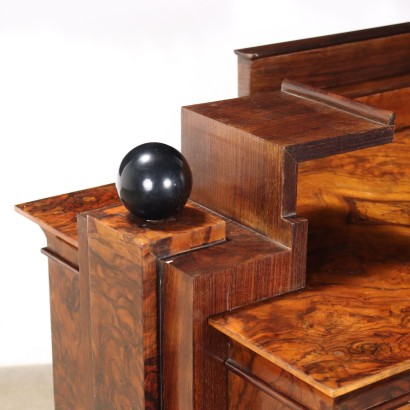 Chest of Drawers,Art Deco Chest of Drawers in Walnut