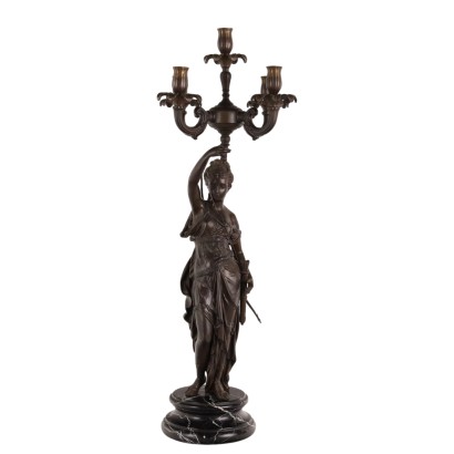 Candelabro de bronce