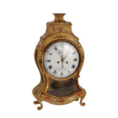 Pendule Ancienne Le Roi et Fils Bois Décorations du XVIIIe Siècle