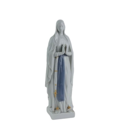 Modern Sculpture Virgin Mary of Lourdes Lladro XX Century