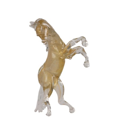 Caballo de cristal de Murano